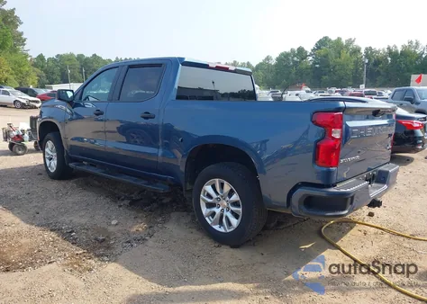 2024 Chevrolet Silverado 1500 2Wd Short Bed Custom из США, поврежденный, VIN 1GCPABEK4RZ234717